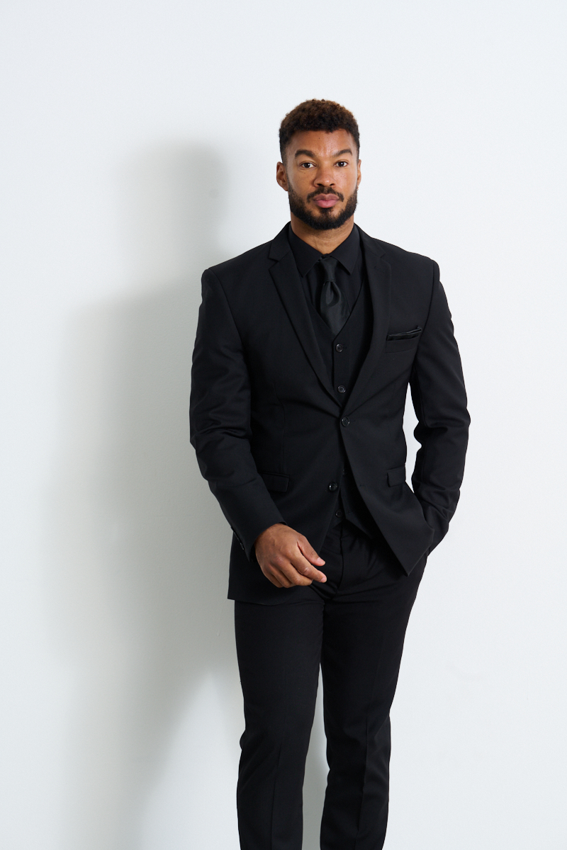 Men's Black Suits | Suit Direct