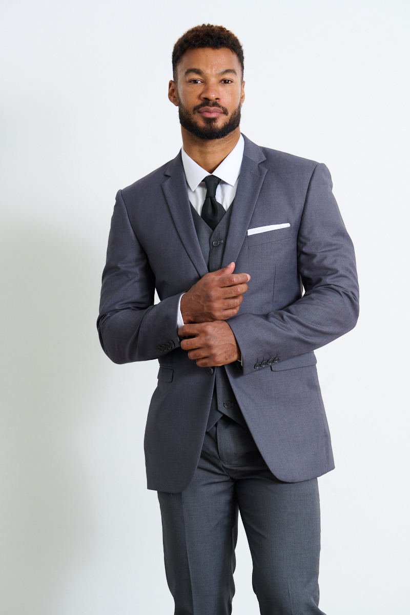 Suitor | Charcoal Suit Hire | Suit & Tuxedo Rentals | Suitor