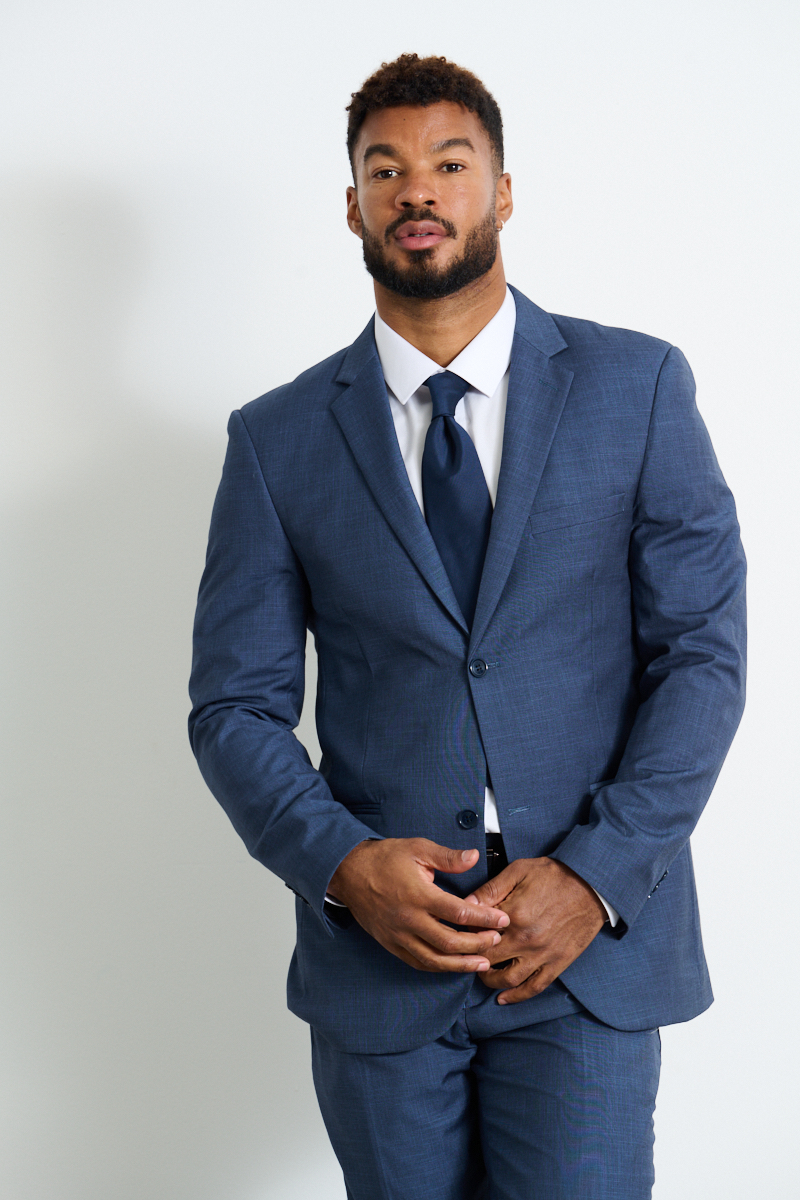 Suitor, Platinum Blue Suit Hire, Suit & Tuxedo Rentals